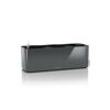 Anthrazitfarbener LECHUZA Blumenkasten Glossy 40 cm