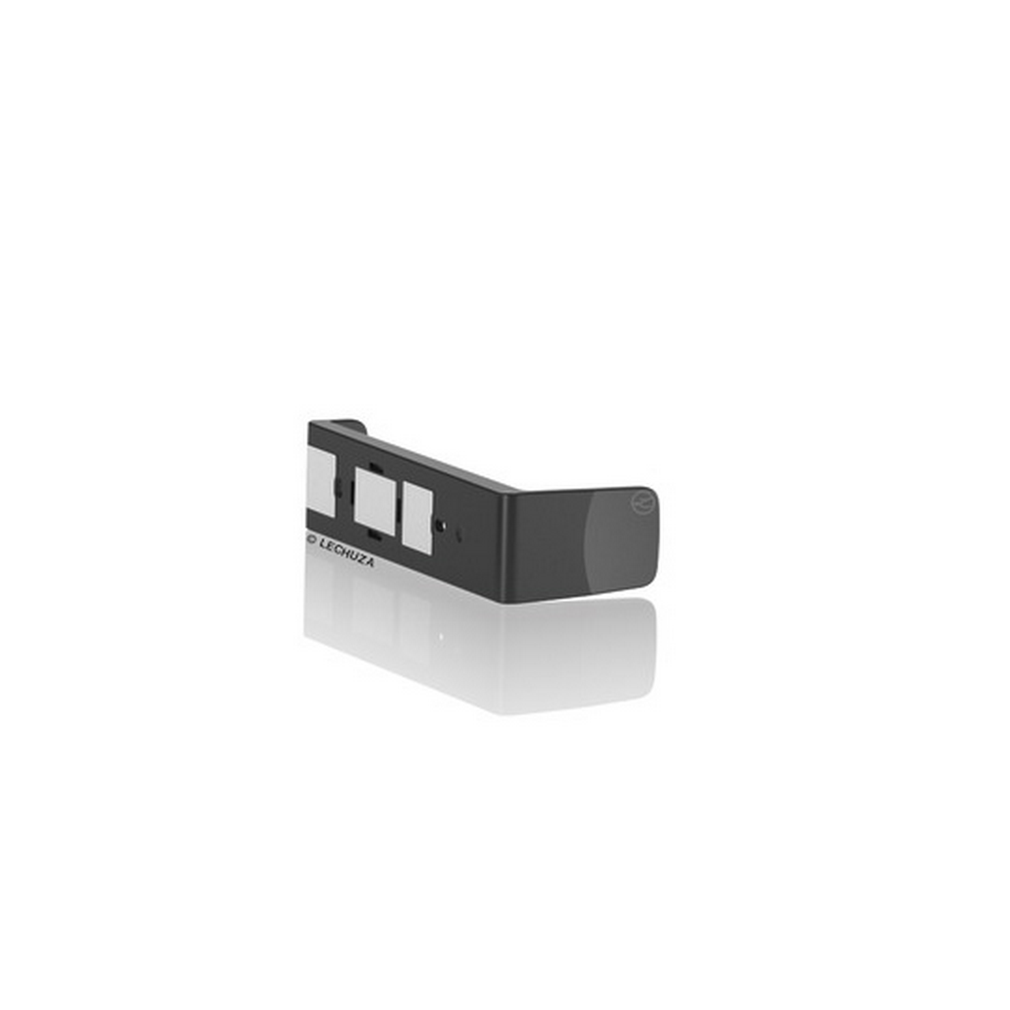 Magnethalter für Pflanztöpfe 'CUBE' schwarz 14 x 4 x 6 cm + product picture