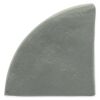 Untersetzer Viertelkreis grau 10,5 x 10,5 x 2,5 cm
