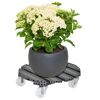 Pflanzenroller WPC anthrazit Ø 38,5 cm