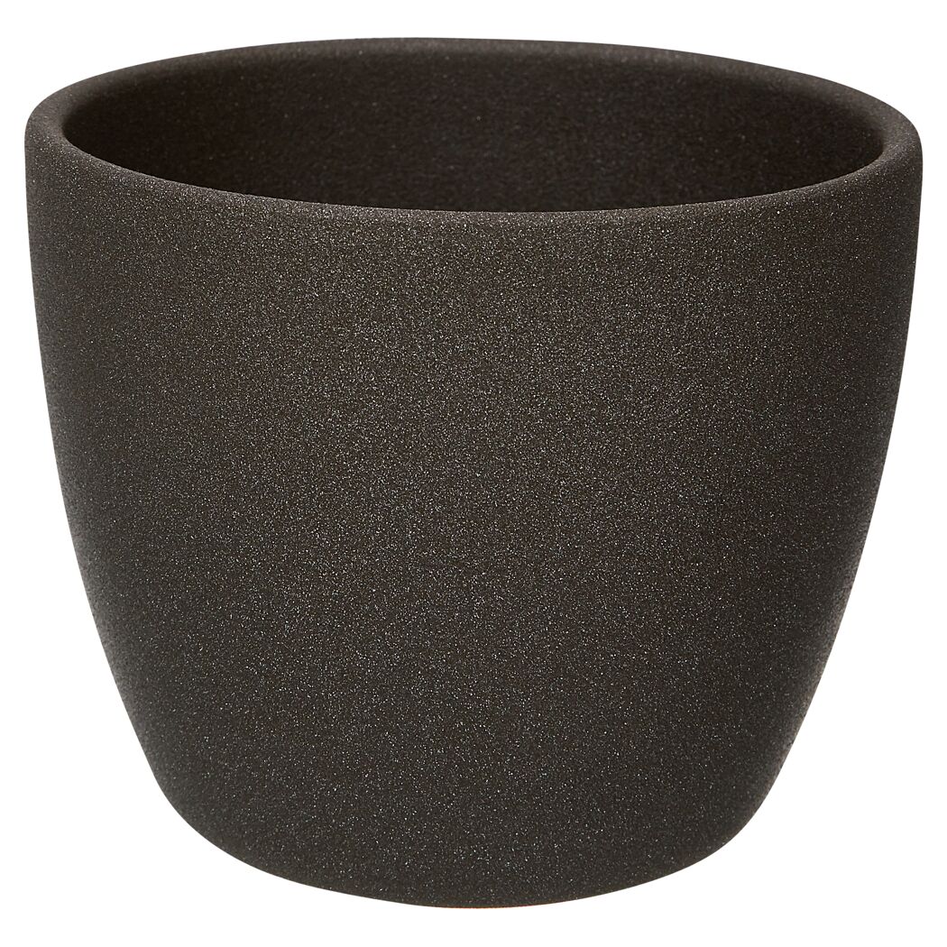 Übertopf 'Madrid' dunkelgrau Ø 28 cm