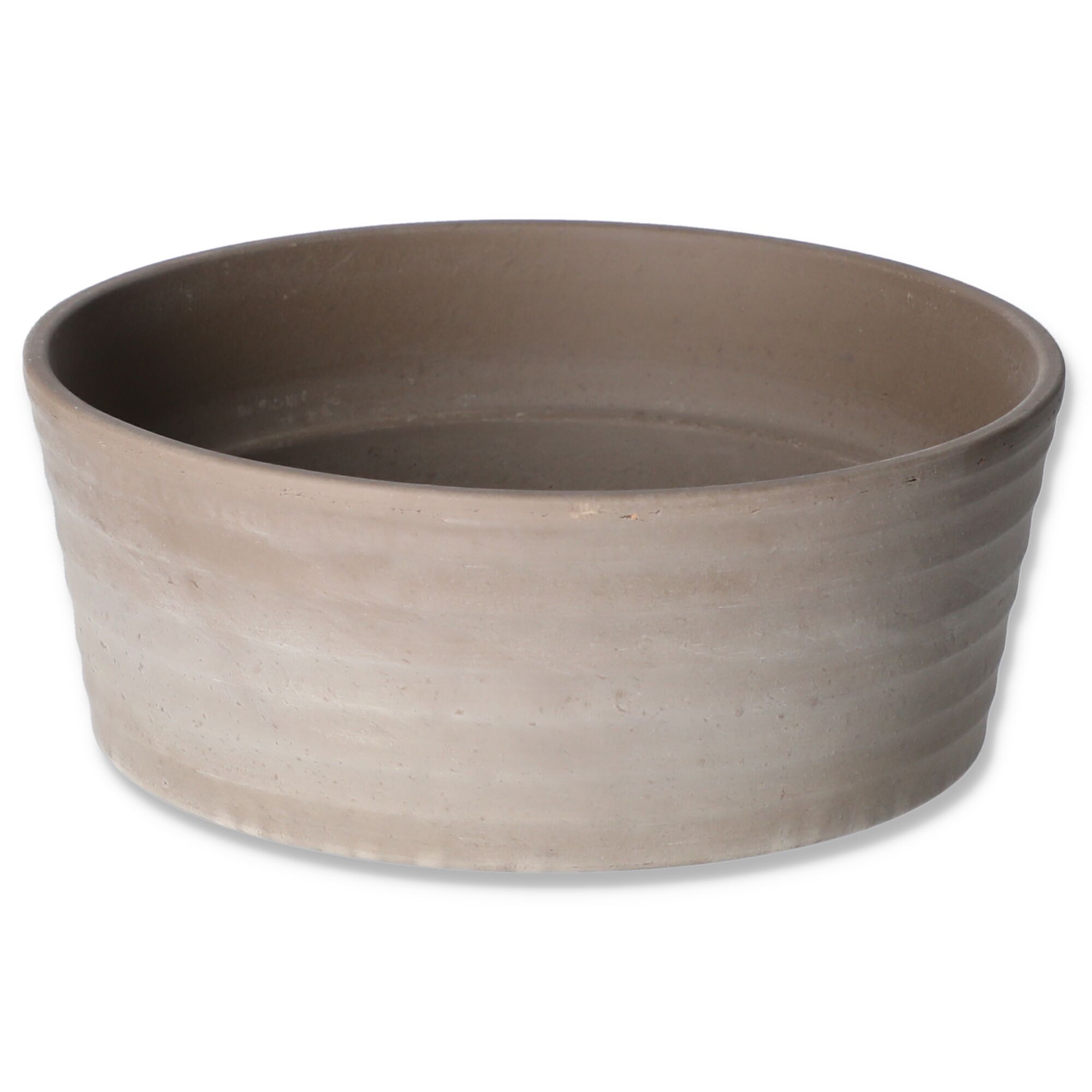 Umbra-farbene Schale