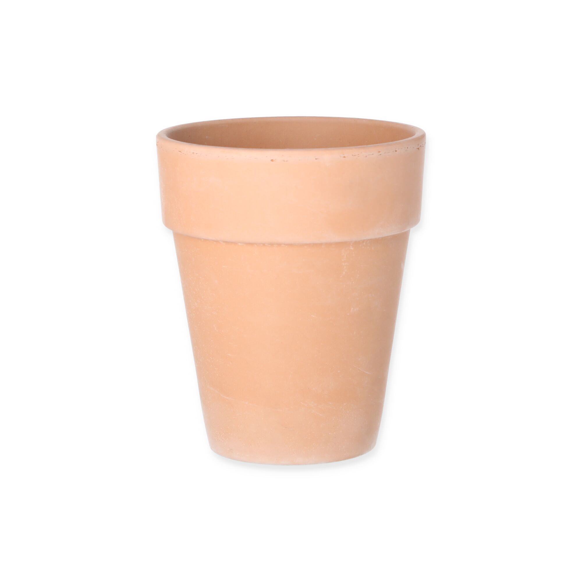 Terrakottafarbener Pflanztopf