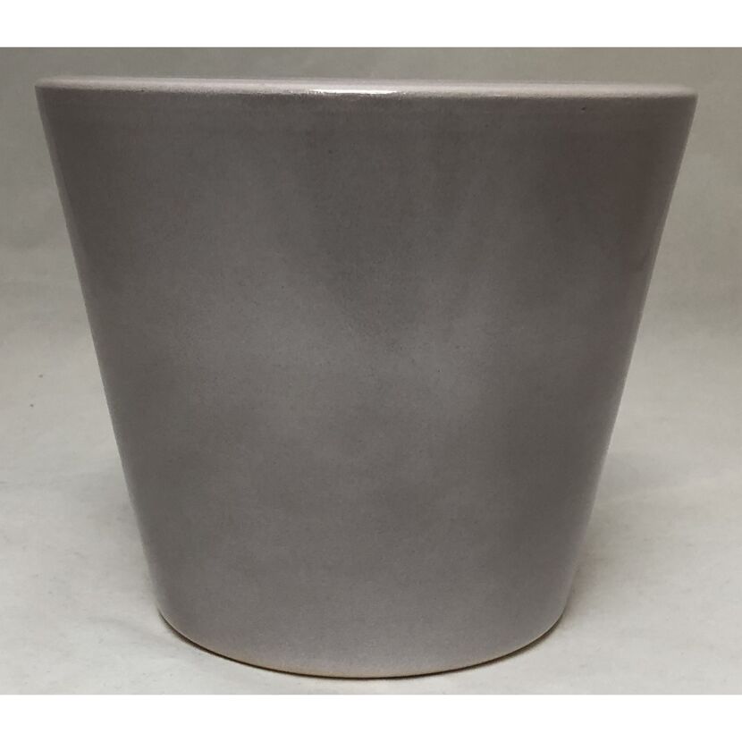 Grauer Übertopf Torino 15 cm