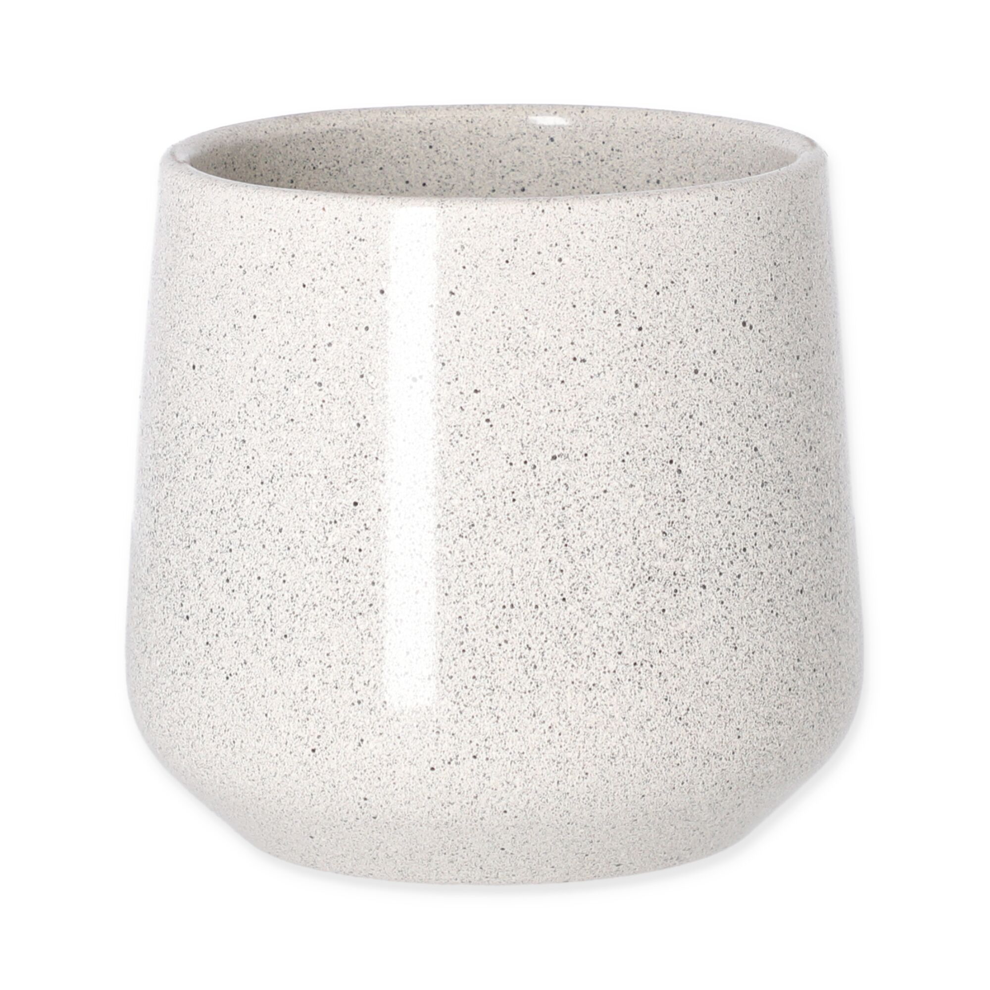 Übertopf Sophia, 18 cm, beige Granit