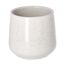 Übertopf Sophia 18 cm, beige Granit
