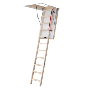 Dachbodentreppe 'IsoTrend' fichtefarbend 130 x 70 cm