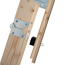 Dachbodentreppe 'Pur' fichtefarbend isoliert 112 x 60 cm