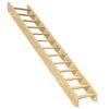 Holztreppe ohne Setzstufen