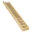 Holztreppe mit Setzstufen