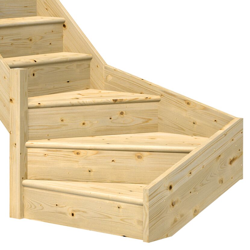 Gewendelte Holztreppe Paris