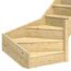 Gewendelte Holztreppe Paris