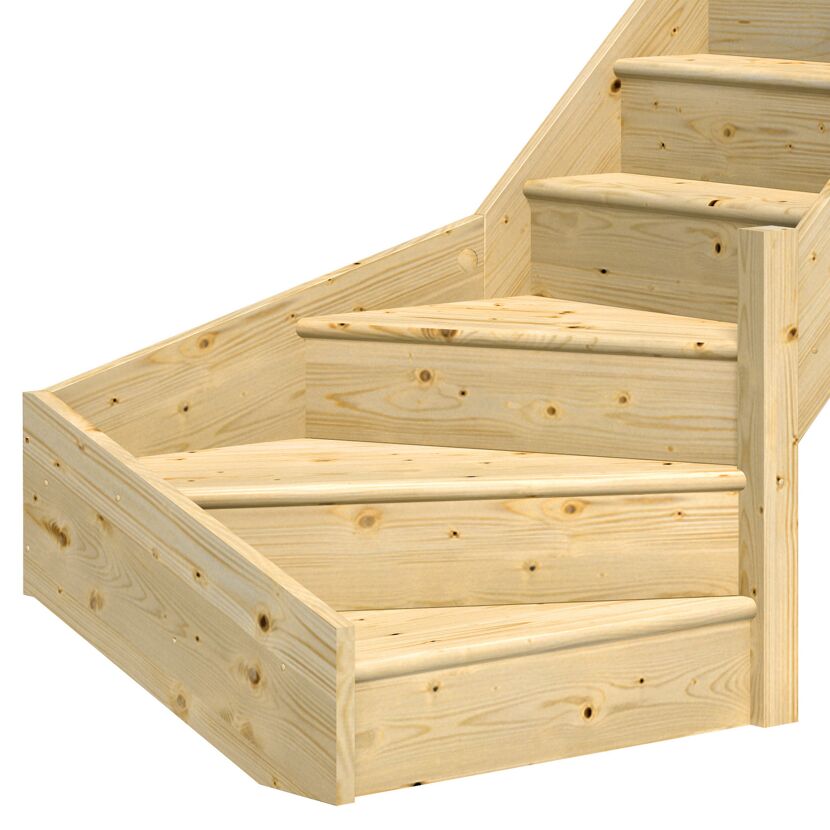 Gewendelte Holztreppe Paris