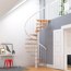 Spindeltreppe 'Montreal' weiß Ø 120 cm, 11 Stufen