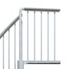 Aussenspindeltreppe 'Gardenspin' Metall Ø 185 cm