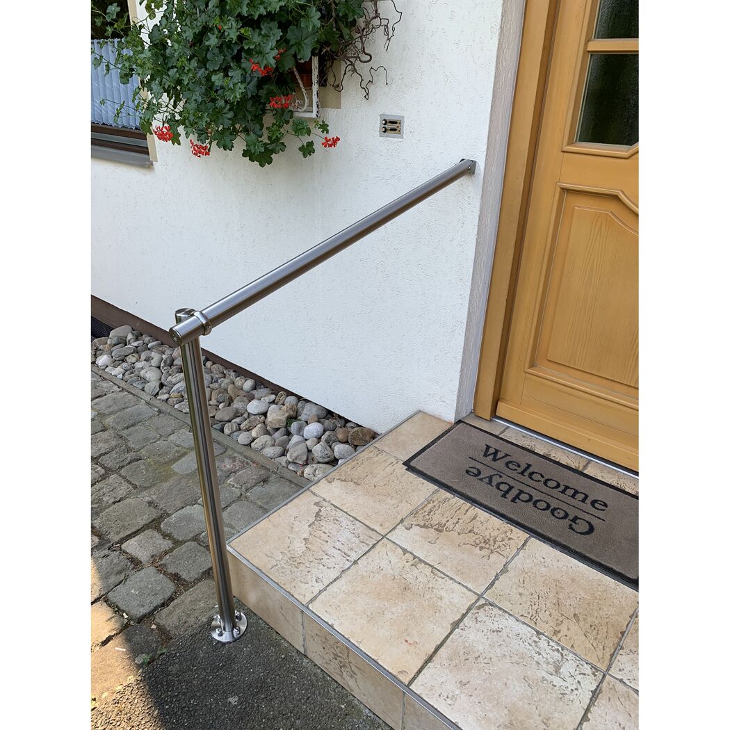 Eingangsgeländer-Set 'GE1' Edelstahl V2A