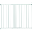 Verkleinertes Bild von Aktions-Kindersicherheitsgitter, Metall, weiß, einstellbare Breite 62,5 - 106,8 cm, Höhe 72 cm