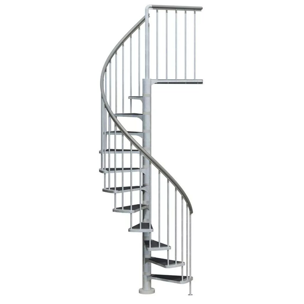 Metallene Wendeltreppe