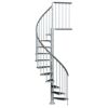 Außenspindeltreppe 'Gardenspin' Metall, 14 Trimax-Stufen Ø 155 cm