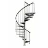 Außenspindeltreppe 'Gardenspin' Metall 15 Lochblechstufen Ø 125 cm