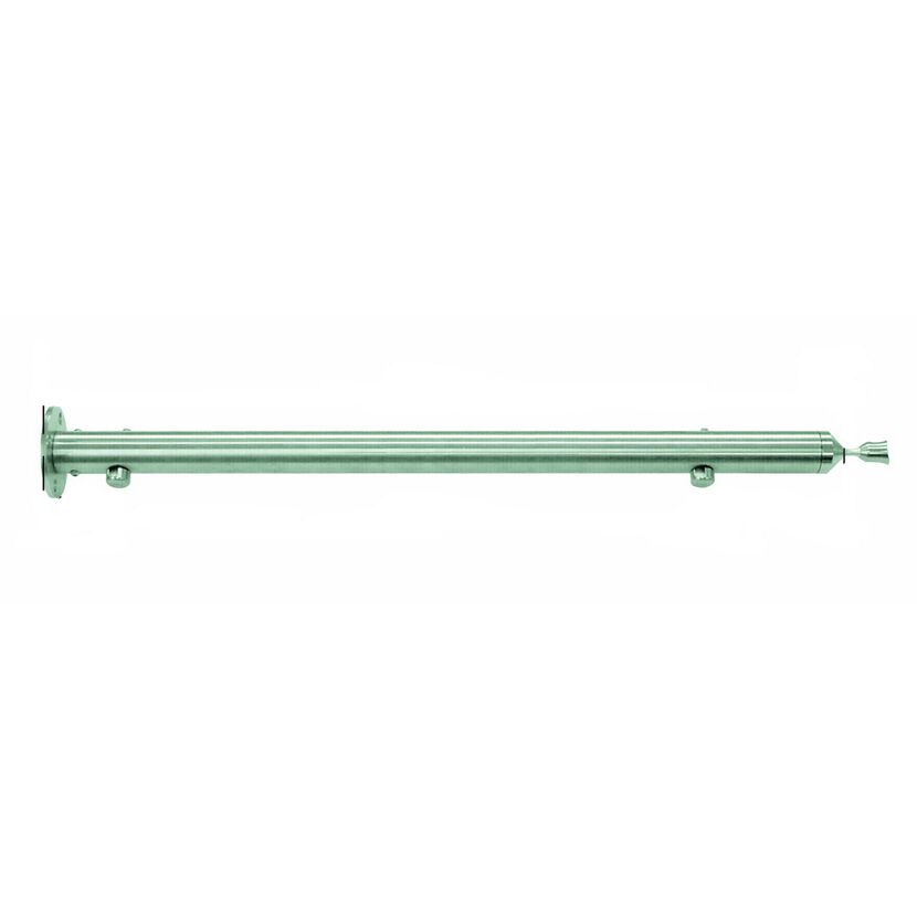 MegaTec Geländerstab 'E41' Edelstahl V2A Ø 42 x 855 mm, inklusive 2 Klemmhalter