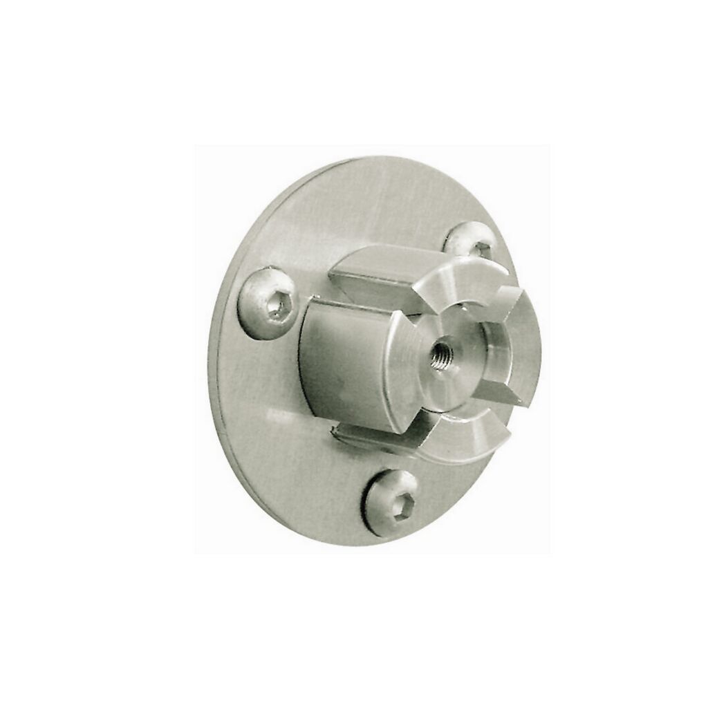 Metallischer Wandhalter für Handlauf