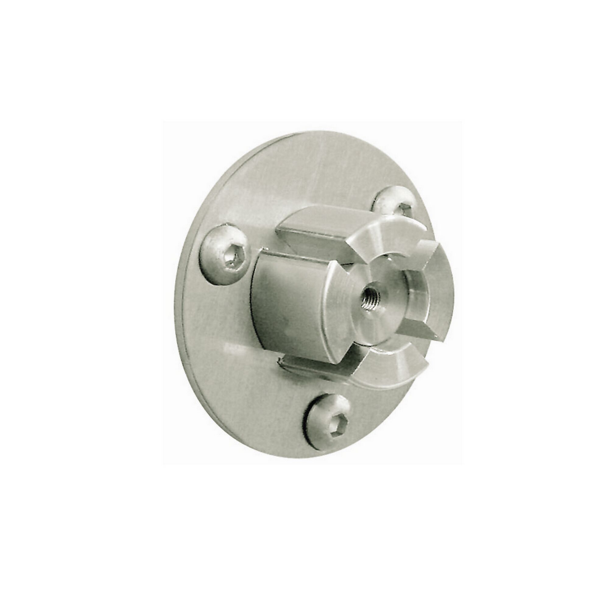 Metallischer Wandhalter für Handlauf