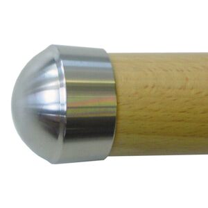 Endkappe E9 für Holzhandlauf Edelstahl Ø 42 mm