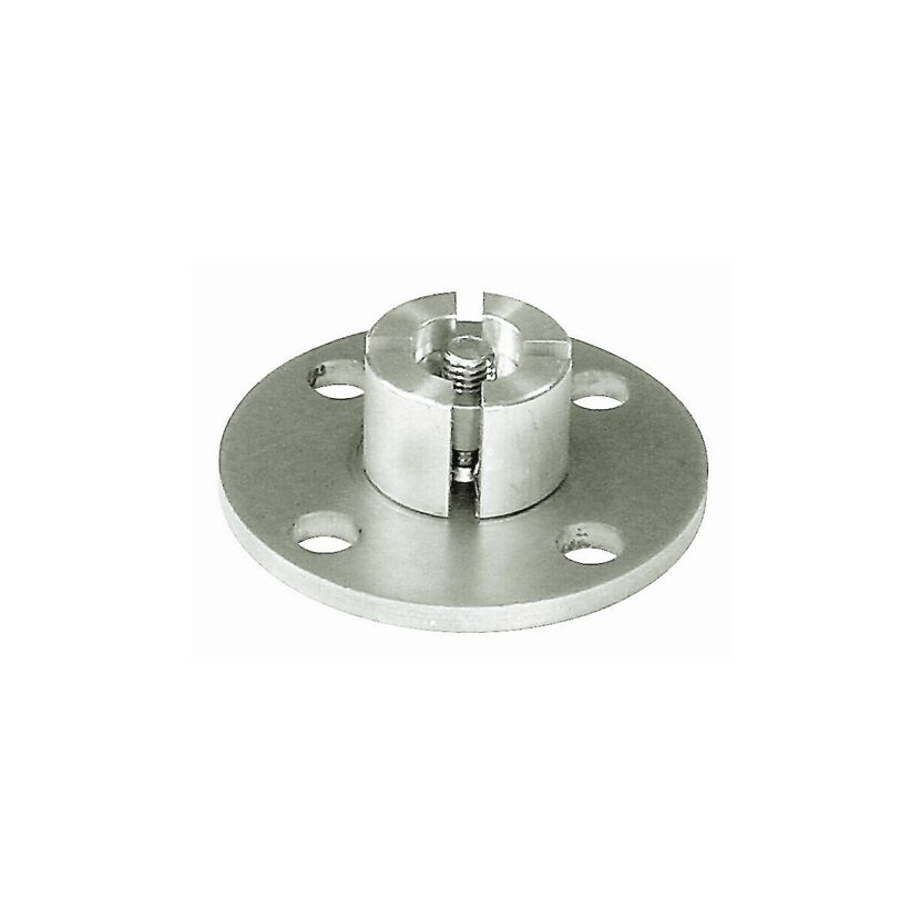 Metallhalterung für Stab oder Handlauf
