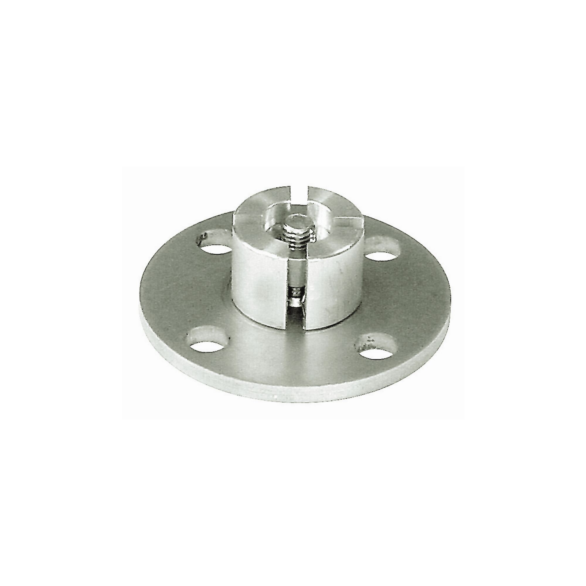 Metallhalterung für Stab oder Handlauf