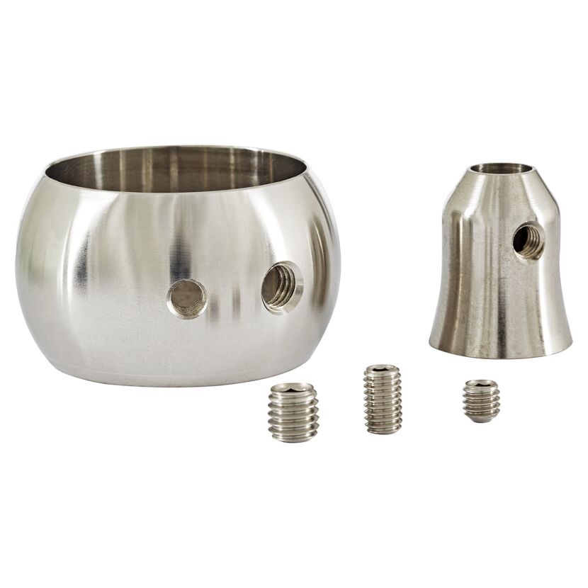 Kugelring 'E18' mit Stifthalter Edelstahl Ø 42,4 mm
