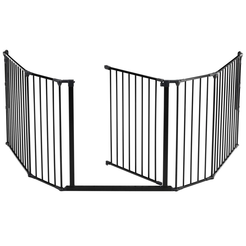 Schwarzes Schutzgitter