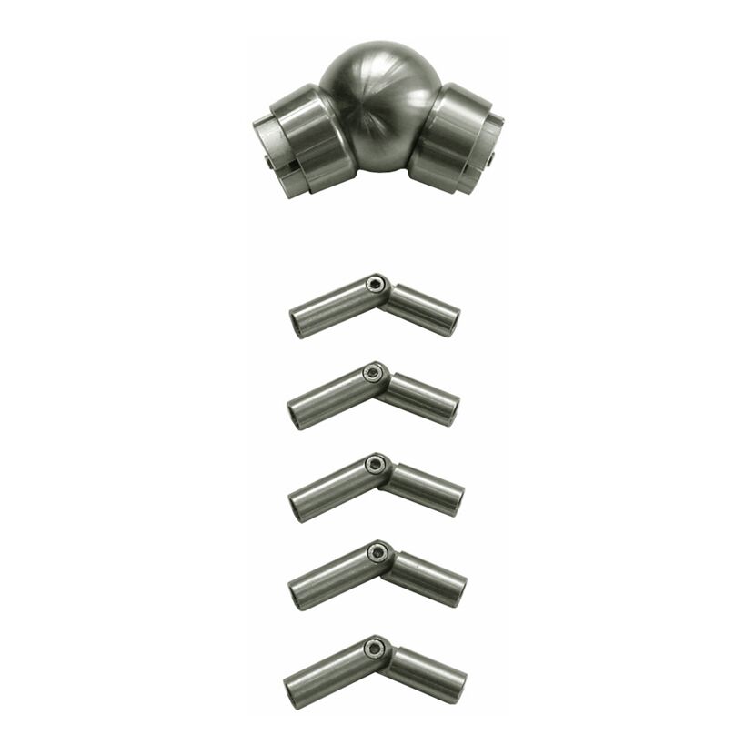 Eckverbindungsset ES1 für Eckverbindung 90-180°