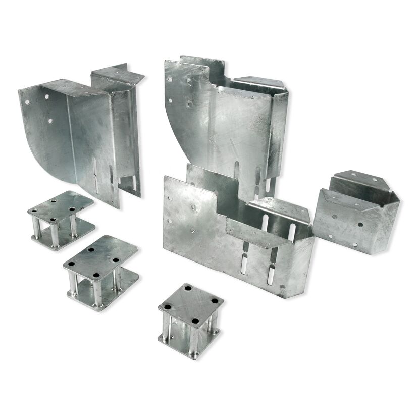 Metallteile des Gardenstep Startersets