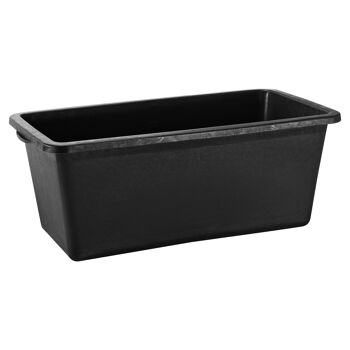 Schwarzer Mörtelkasten 65 l