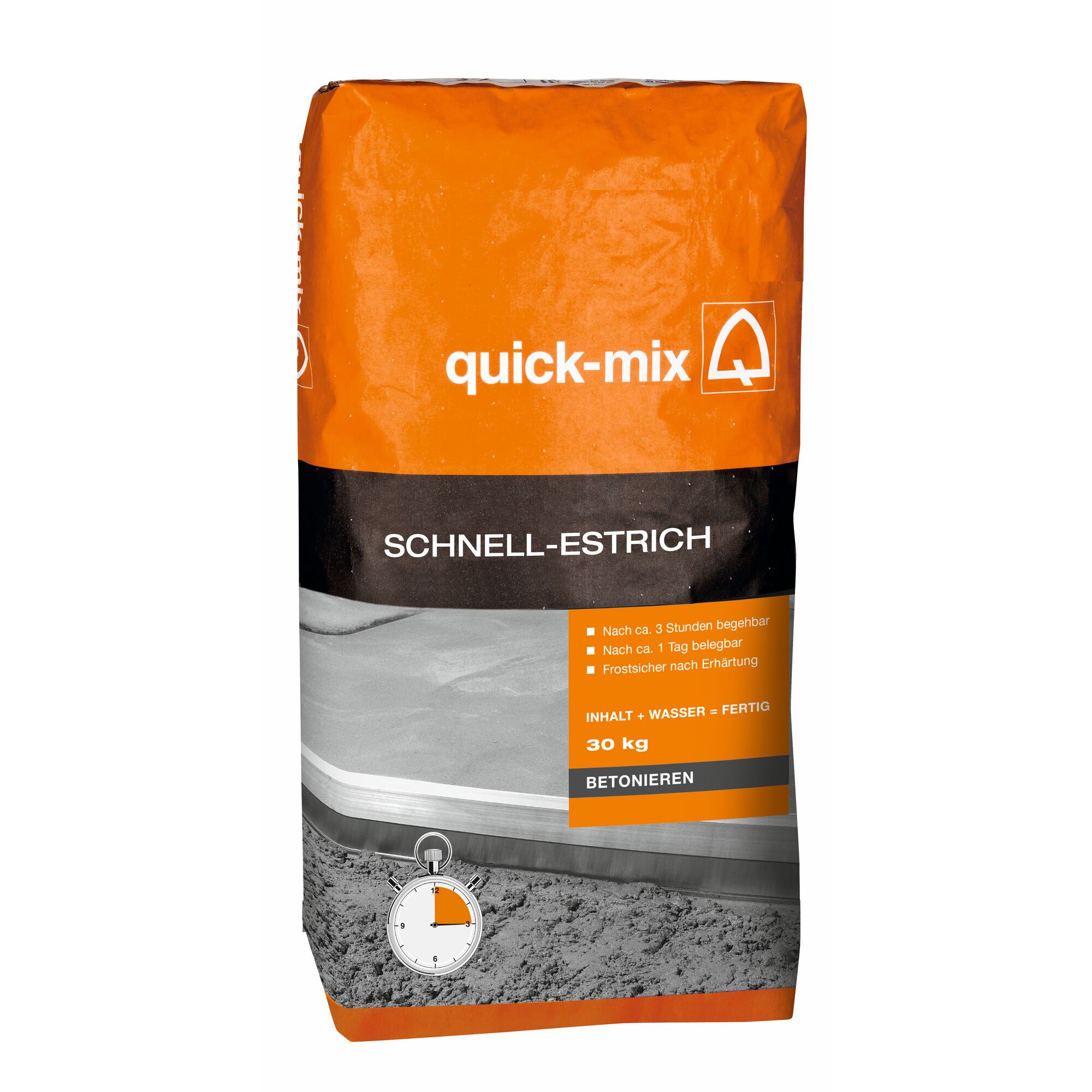 Sack Schnell-Estrich von quick-mix, 30 kg
