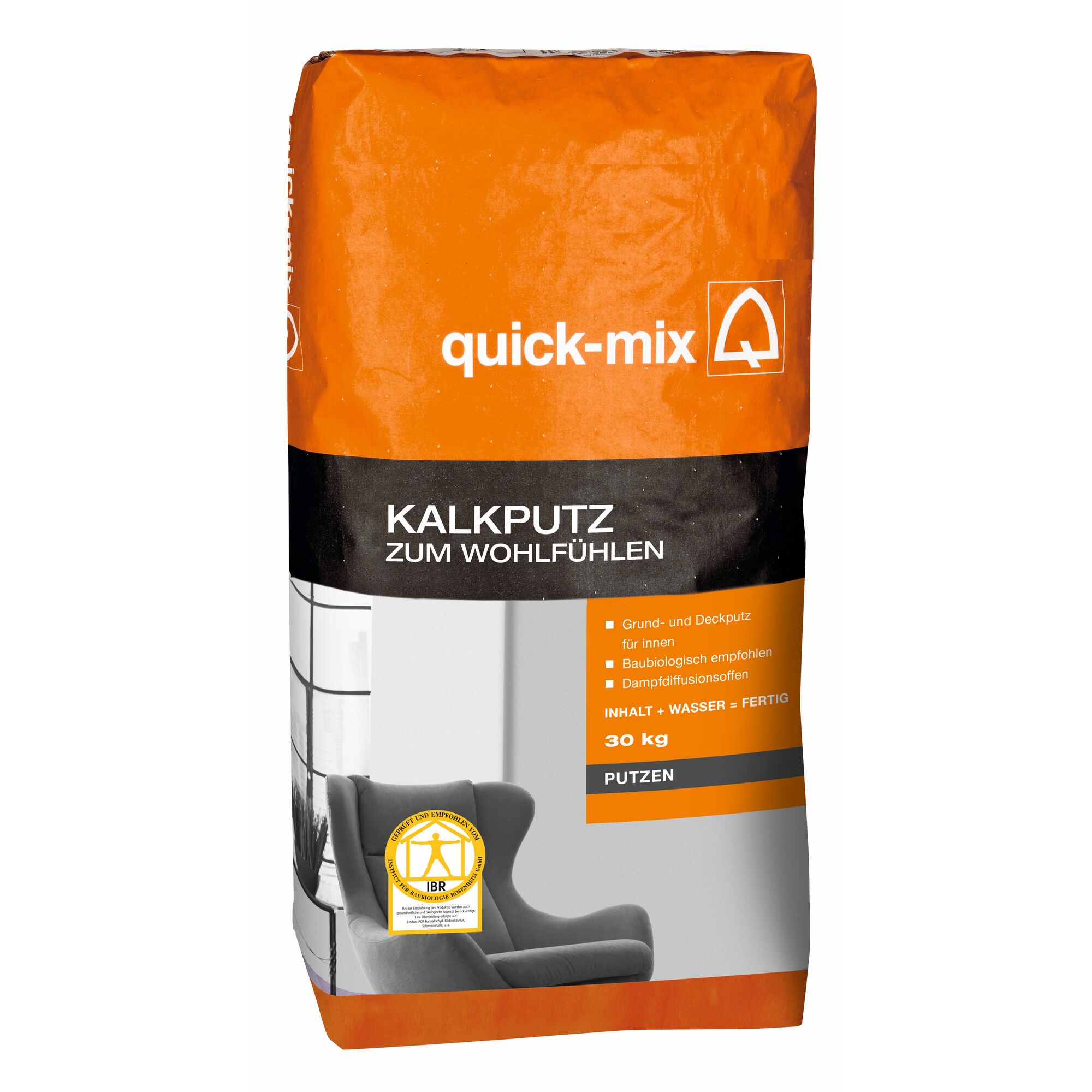 30 kg Sack Kalkputz von quick-mix