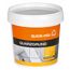 Weißer 1-kg-Eimer Quick-Mix Quarzgrund mit Farbrolle