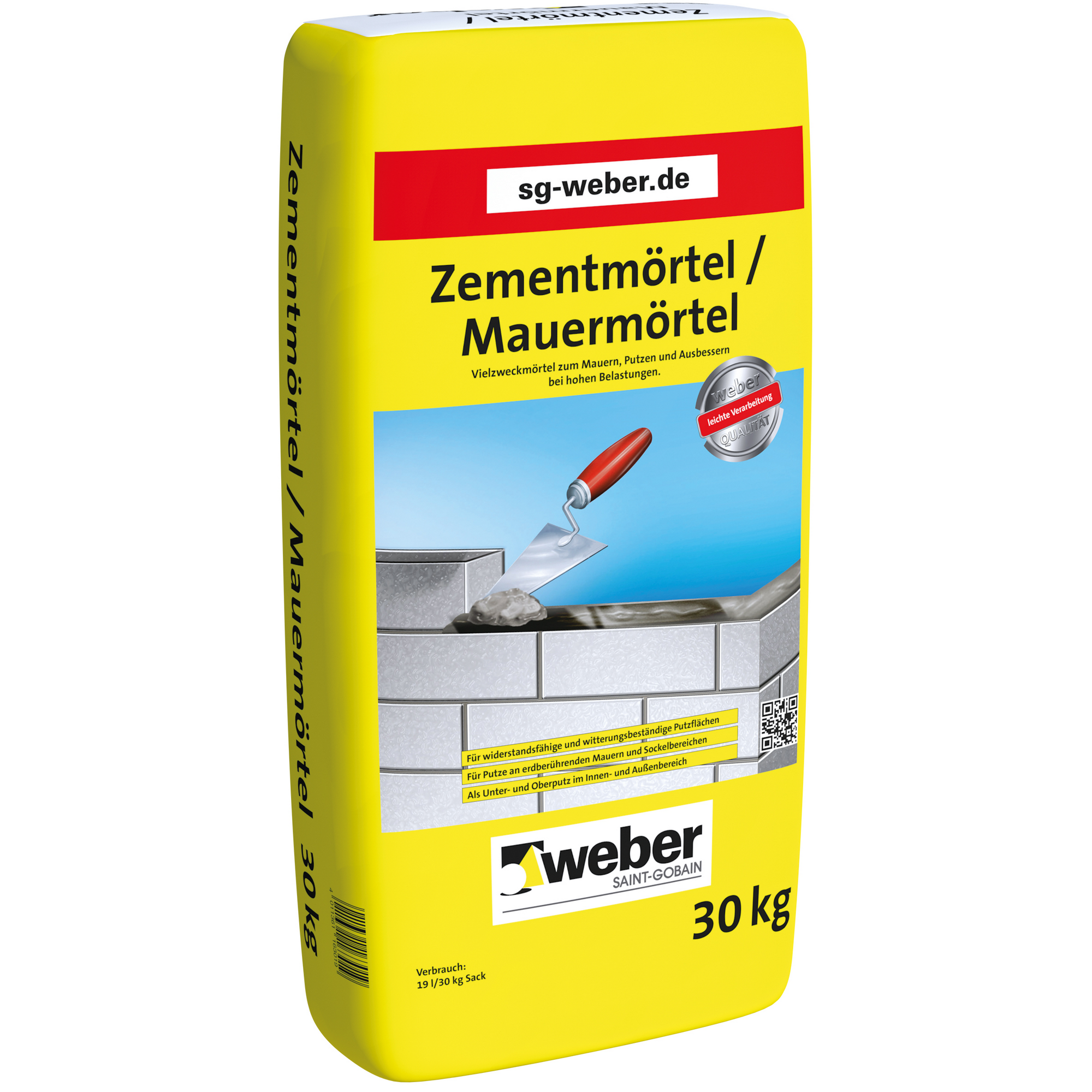 Zement- und Mauermörtel 30 kg + product picture