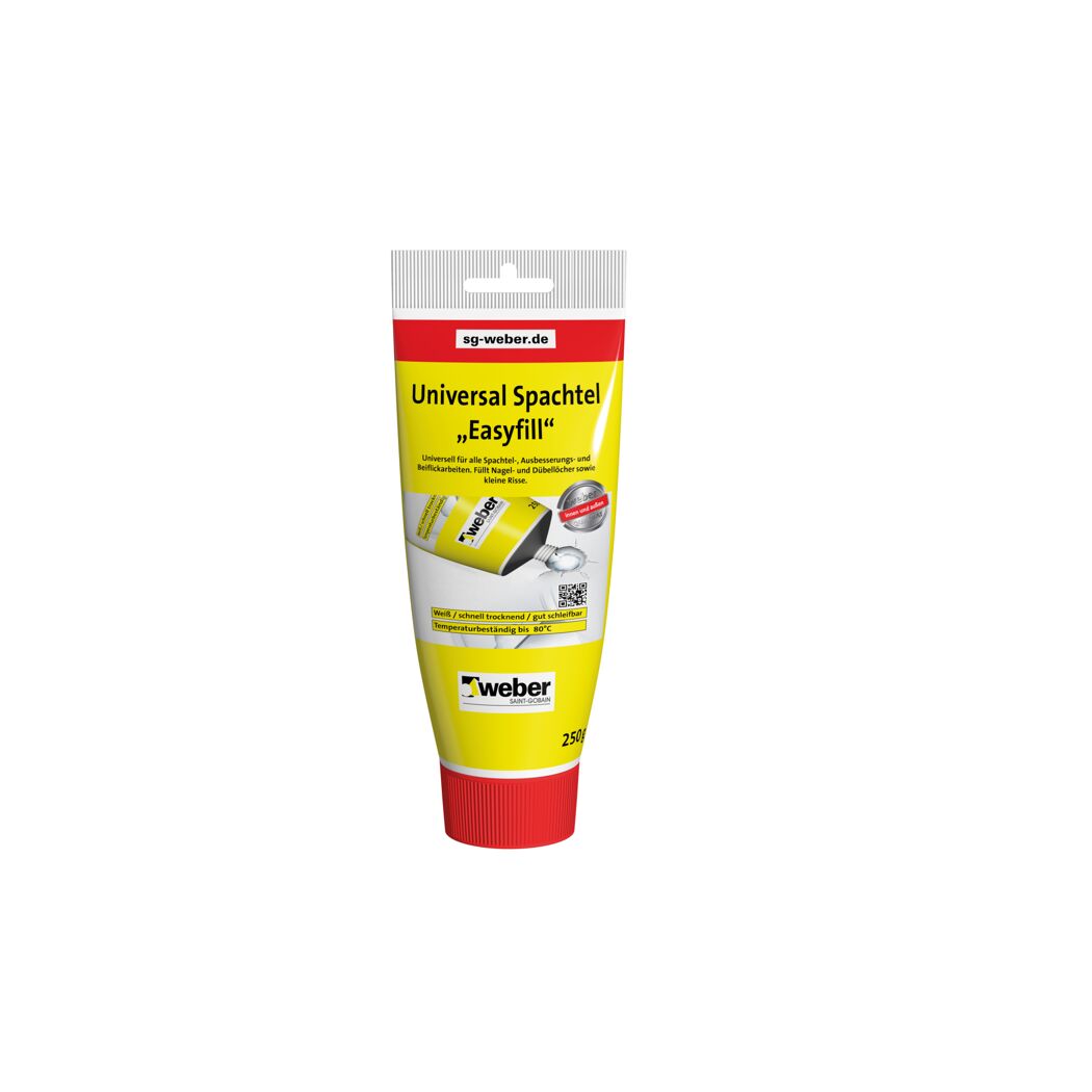 Tube mit Universalspachtel von Weber.