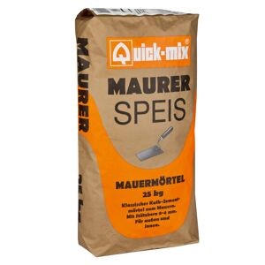 Mauermörtel 'Maurerspeis' 25 kg