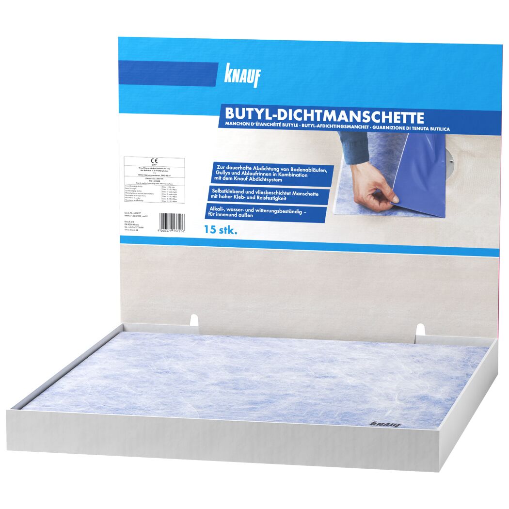 Knauf Butyl-Dichtmanschette, 15 Stück