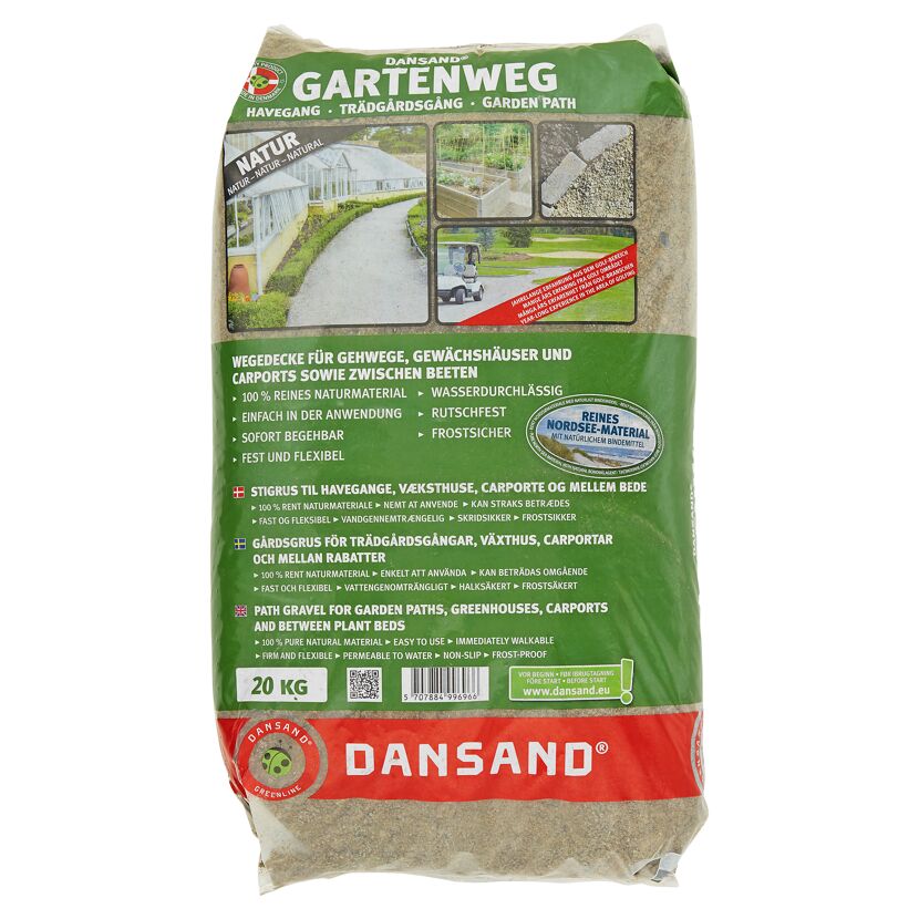 Wegedecke für Gartenweg natur 0-8 mm 20 kg