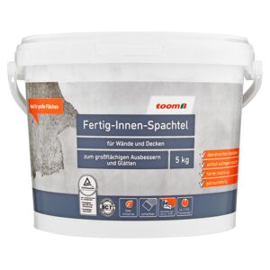 Fertig-Innen-Spachtel Acrylatdispersion weiß 5 kg