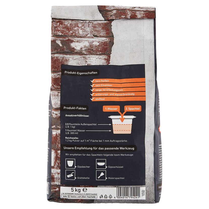 Außenspachtel 5 kg