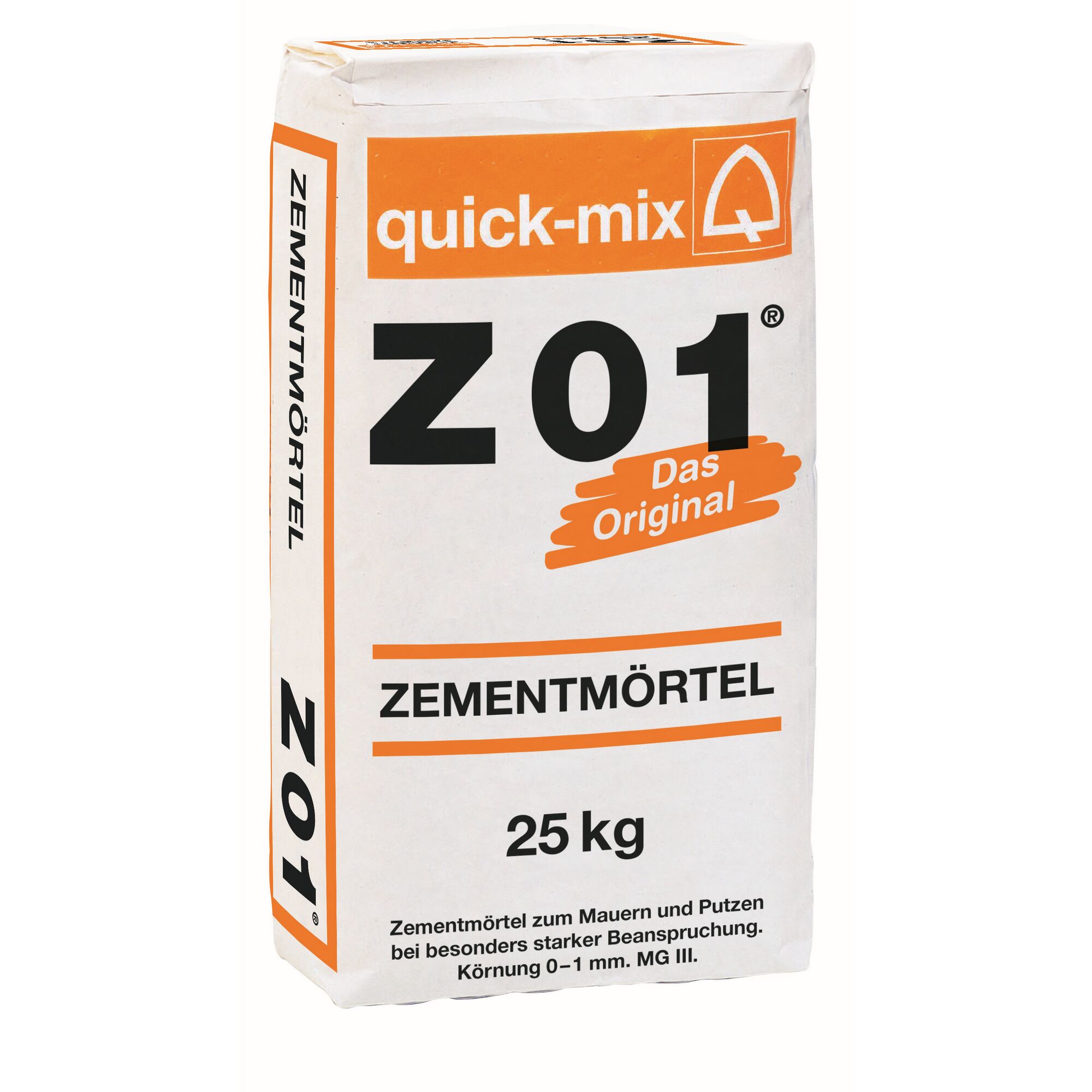25 kg Zementmörtel quick-mix Z01
