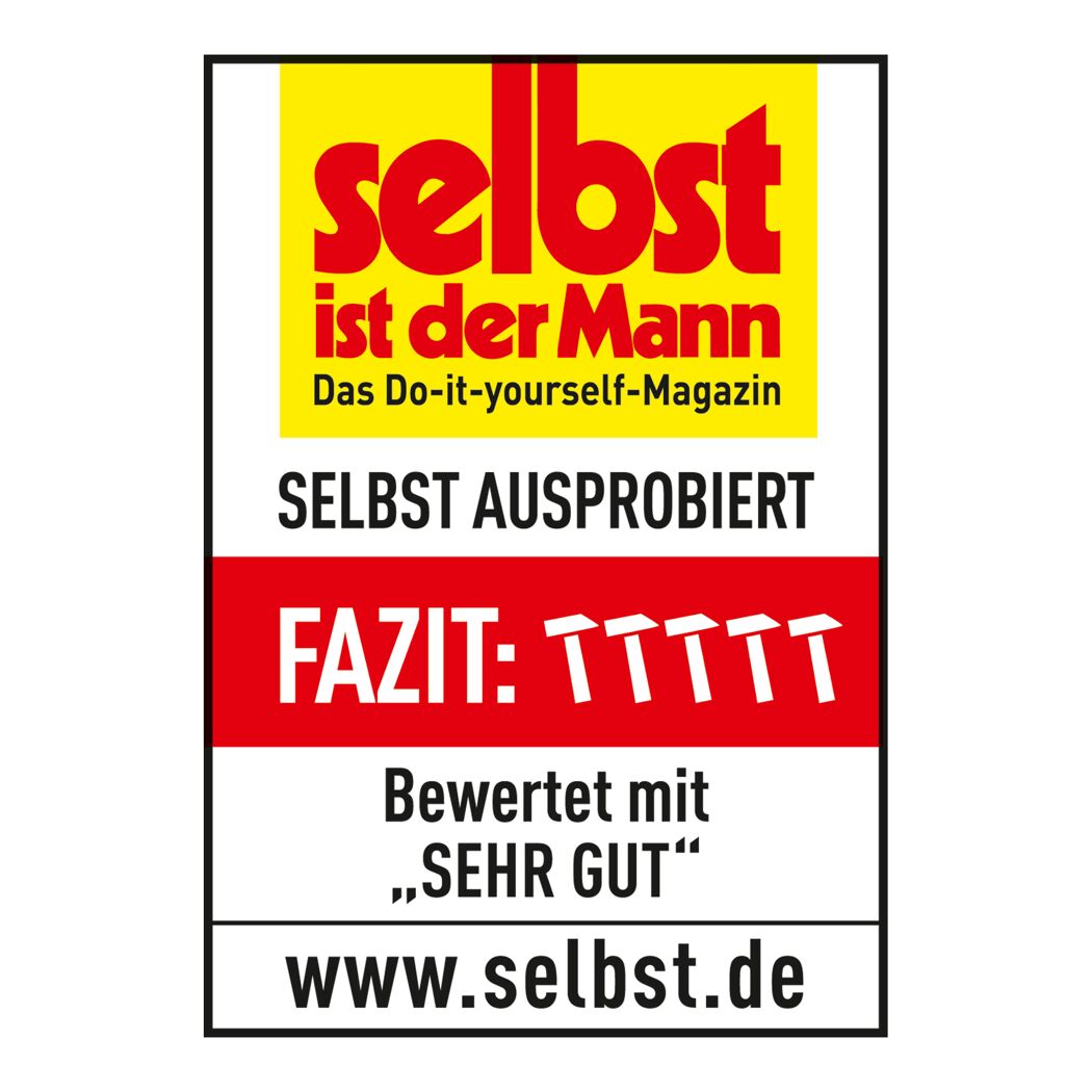 Selbst ist der Mann: Sehr gut