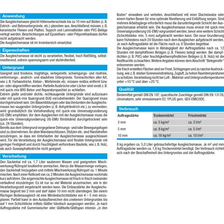 3. Bild von Ausgleichsmasse 'Sicher+Plan' 8 kg