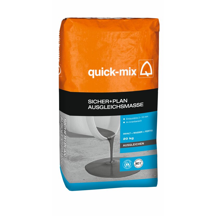 Sack Sicher+Plan Ausgleichsmasse von quick-mix