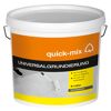 Weißer Eimer quick-mix Universalgrundierung mit Farbrolle